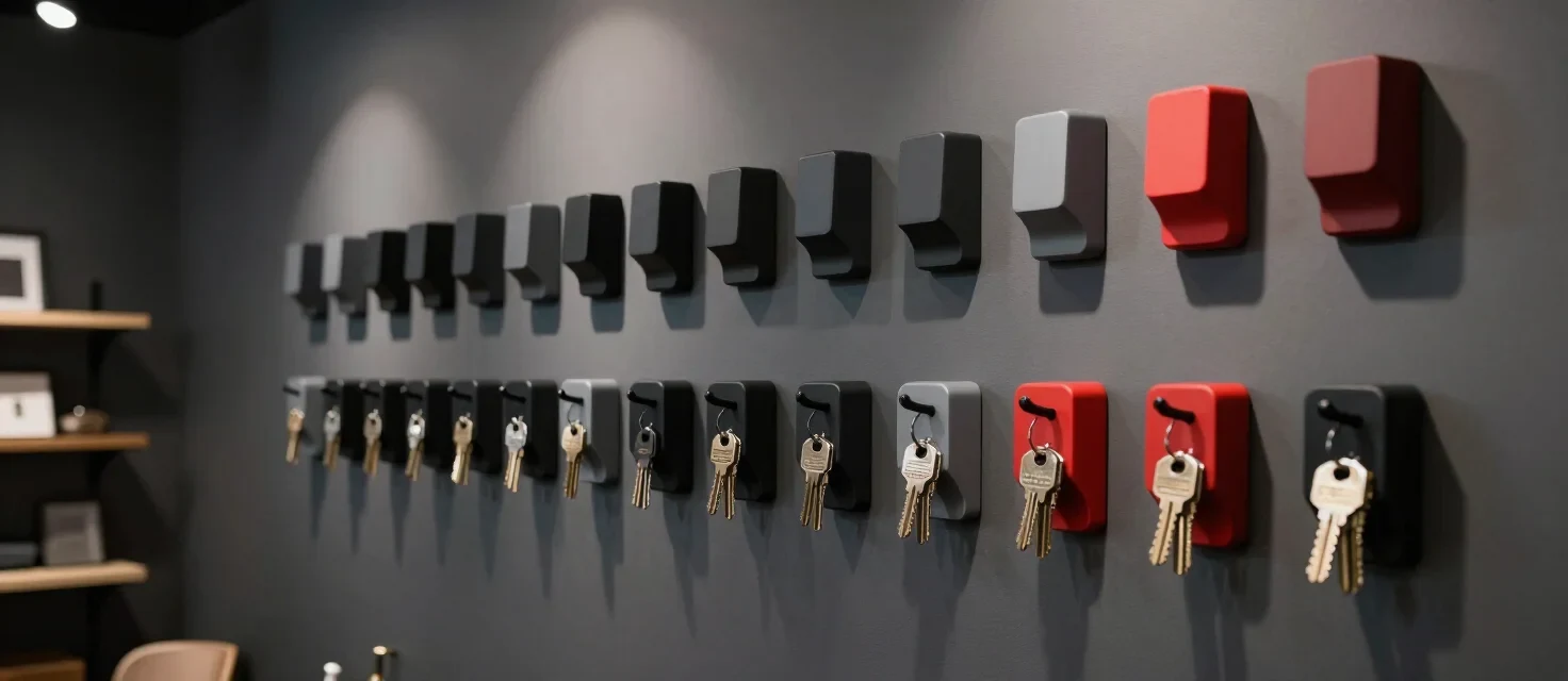 3D принтирани стенни поставки за ключове Wallkeyholder